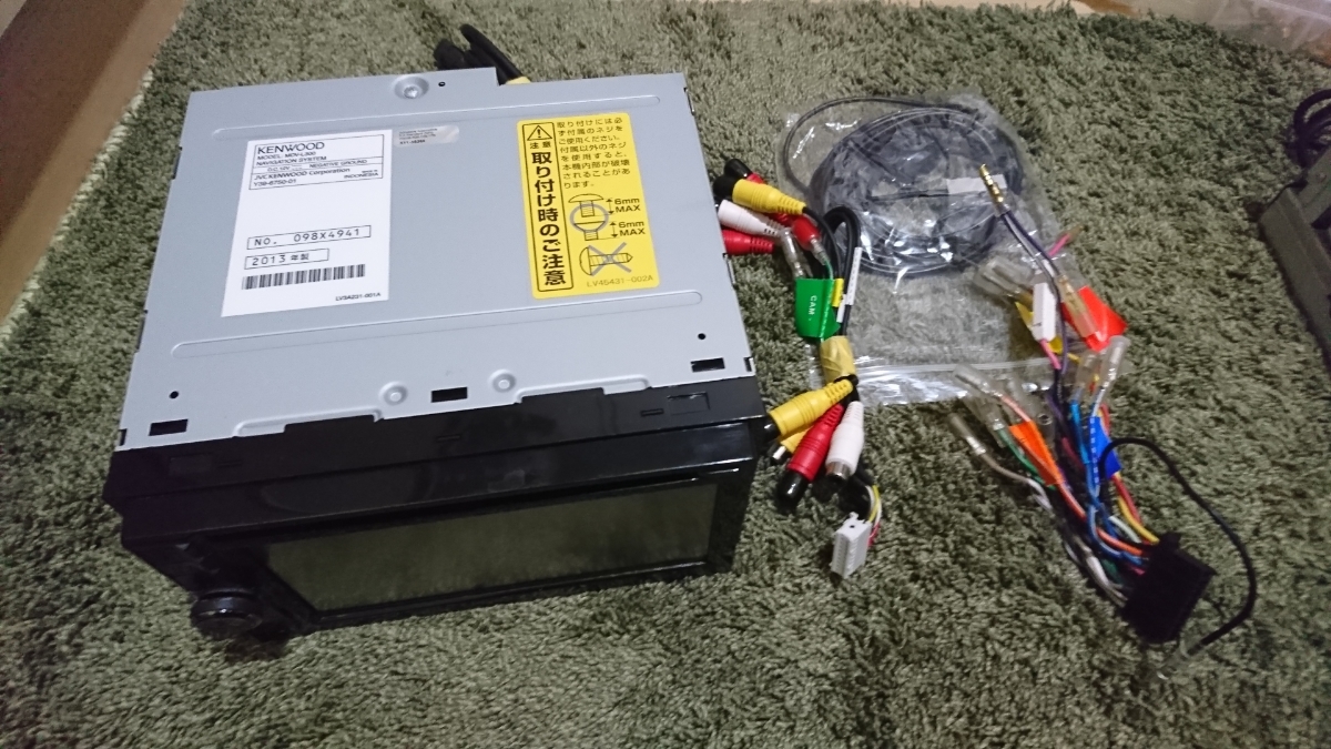 KENWOOD MDV-L300 ケンウッド 最新地図 簡単操作ナビ ケンウッド地図
