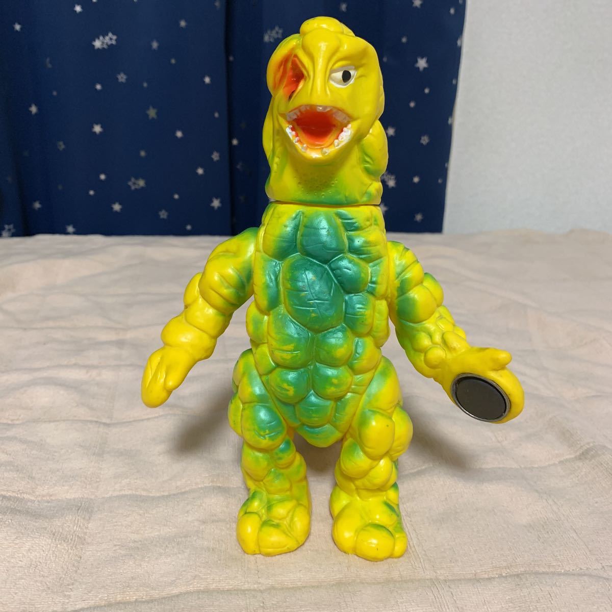 フィギュア ブルマァク シュガロン 当時物 怪獣 ソフビ