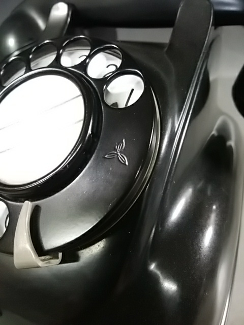 黒電話】昭和レトロ 4号A自動式 卓上電話機 沖電気 アンティーク