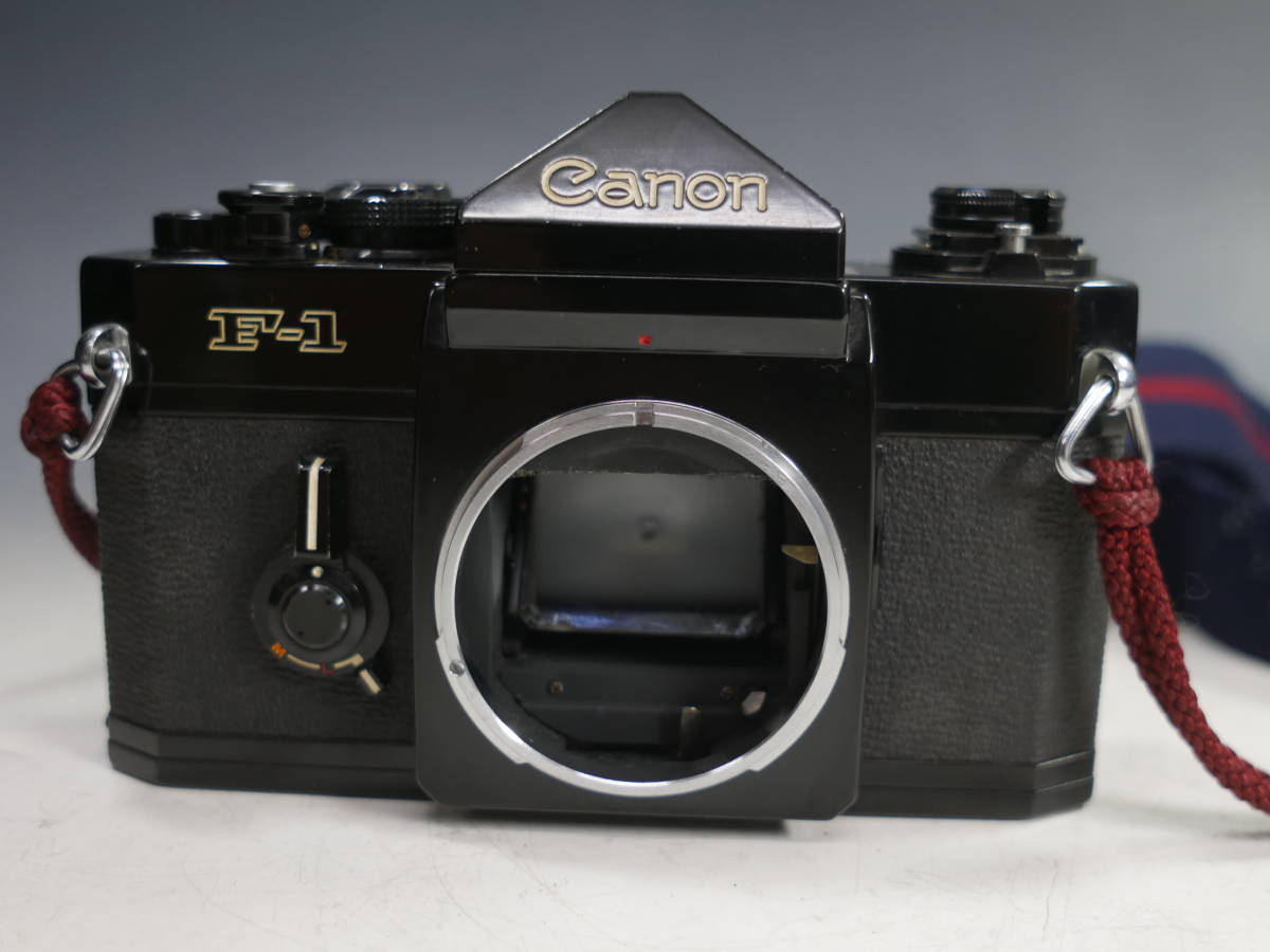 ◇Canon 【F-1後期】+レンズ【FD 50mm 1:1.8】 難有り・ジャンク品