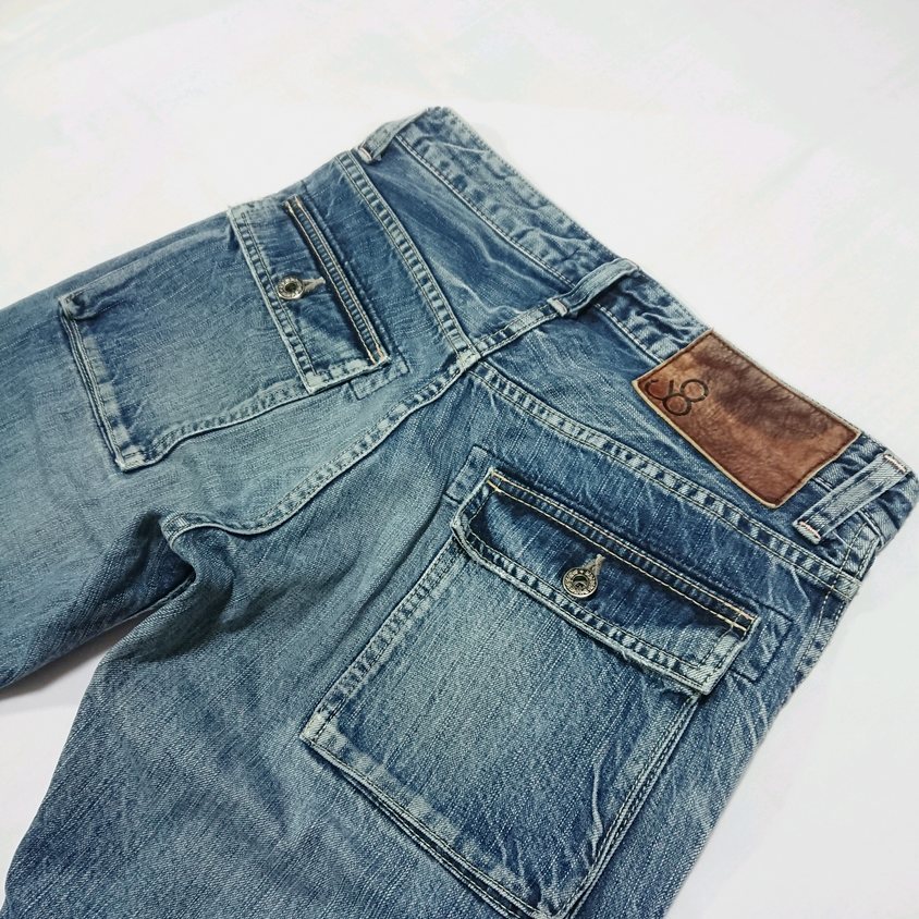 Johnbull デニム ブッシュパンツ ジーンズ ジョンブル M ジョンブル 
