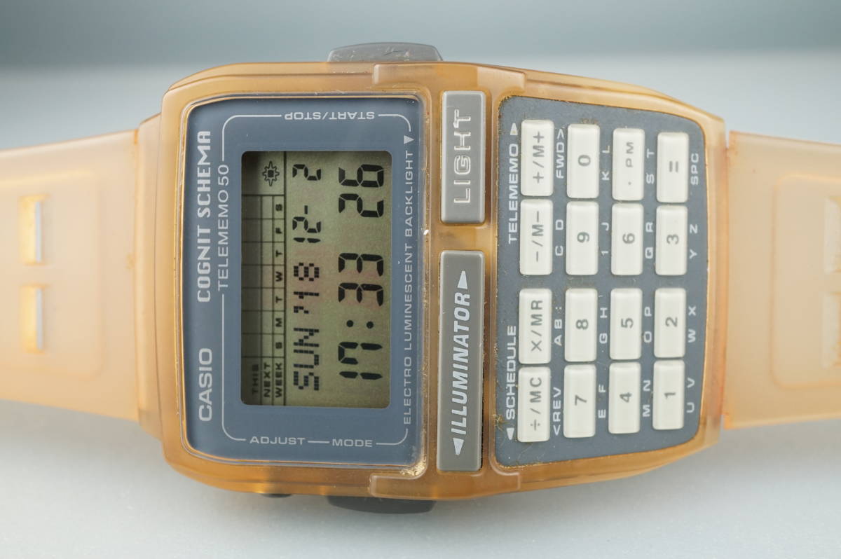 COGNIT SCHEMA TELEMEMO カシオ　フクロウ　データバンク カシオ データバンク コグニット シェイマ CASIO DATA BANK COGNIT