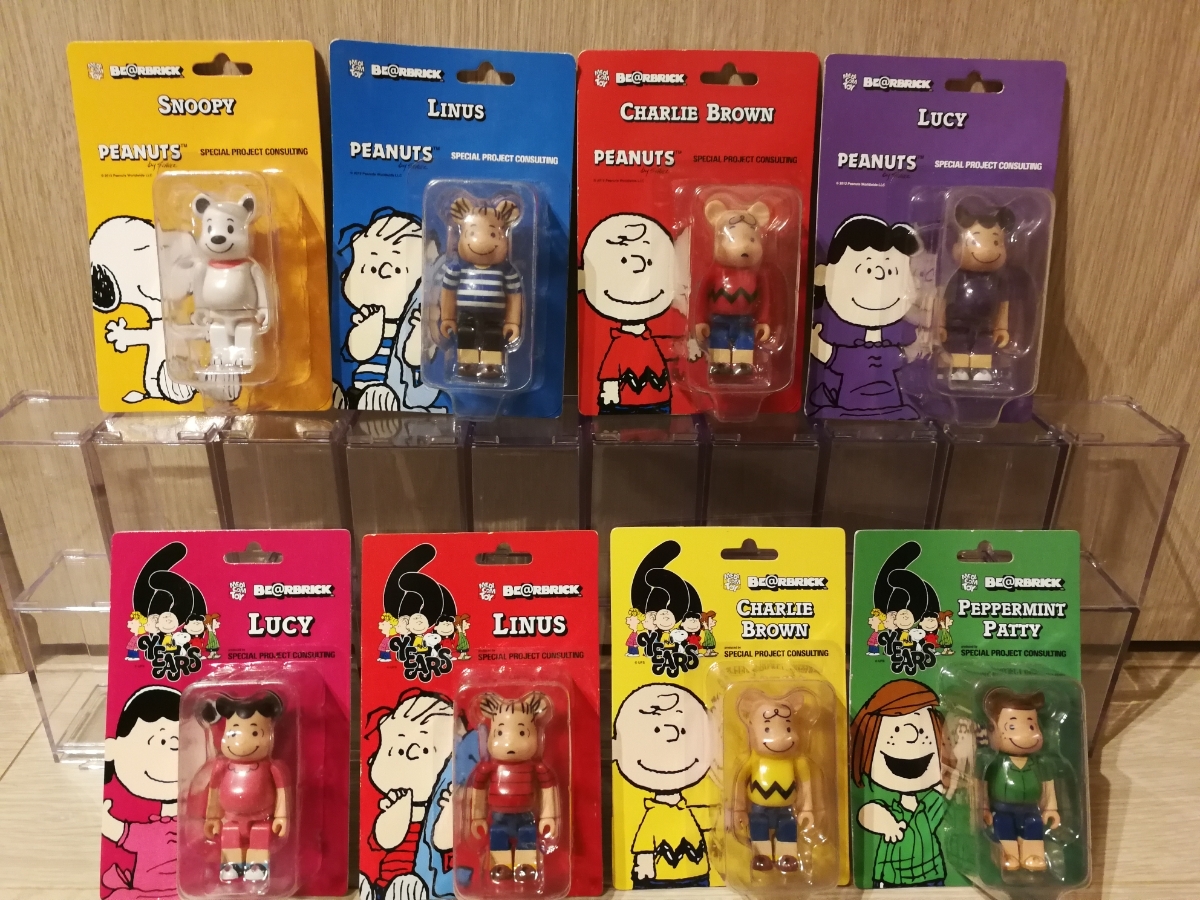 劇レア BE@RBRICK PEANUTS SNOOPY 100% ピーナッツ スヌーピー SALLY