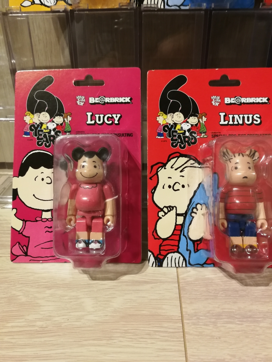 劇レア BE@RBRICK PEANUTS SNOOPY 100% ピーナッツ スヌーピー SALLY