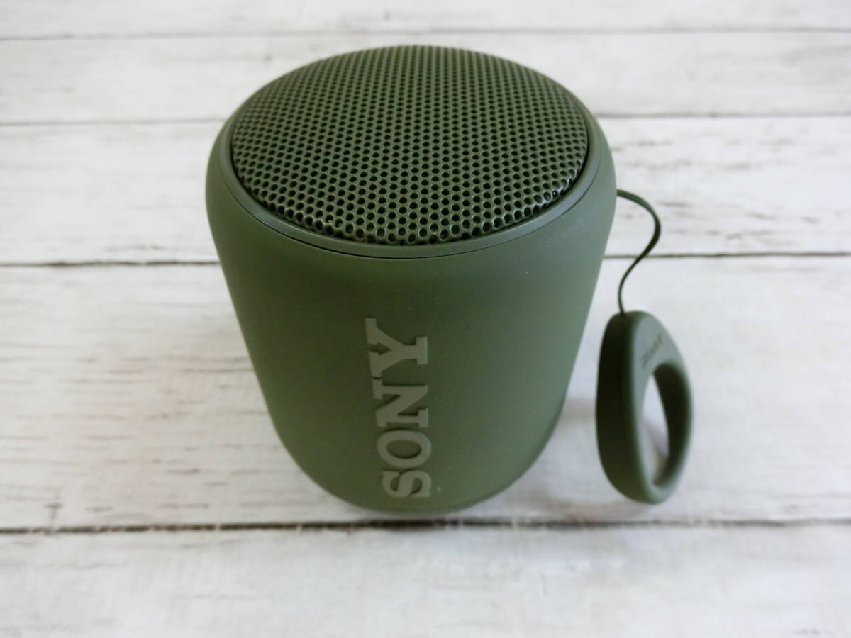 ソニー SRS-XB10-G Bluetooth対応 ワイヤレスポータブルスピーカー