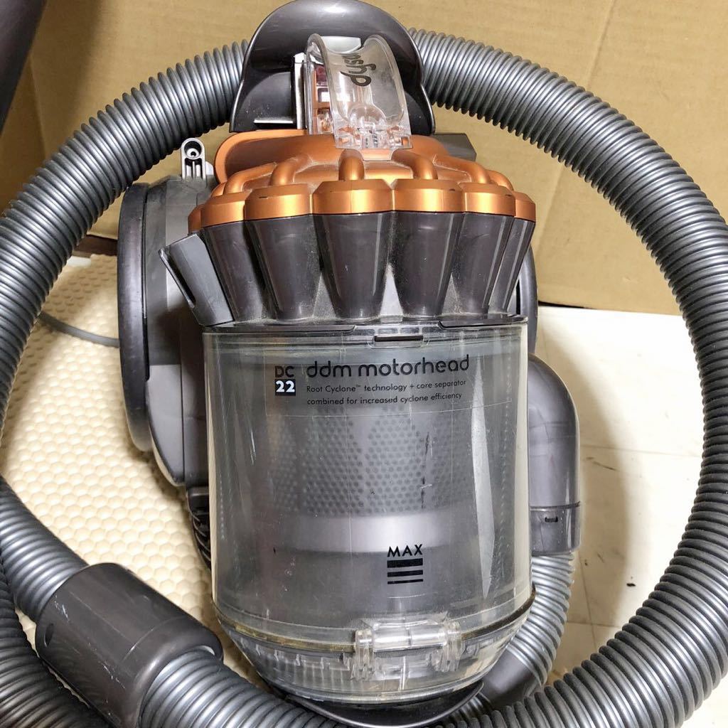 Dyson DC22 Motorhead 動作品 付属品多数 取説付 Dysonのフリマ