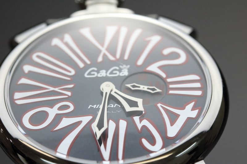 GAGA MIRANO ガガミラノ スリム46mm 5084 クォーツ 腕時計 ガガミラノ