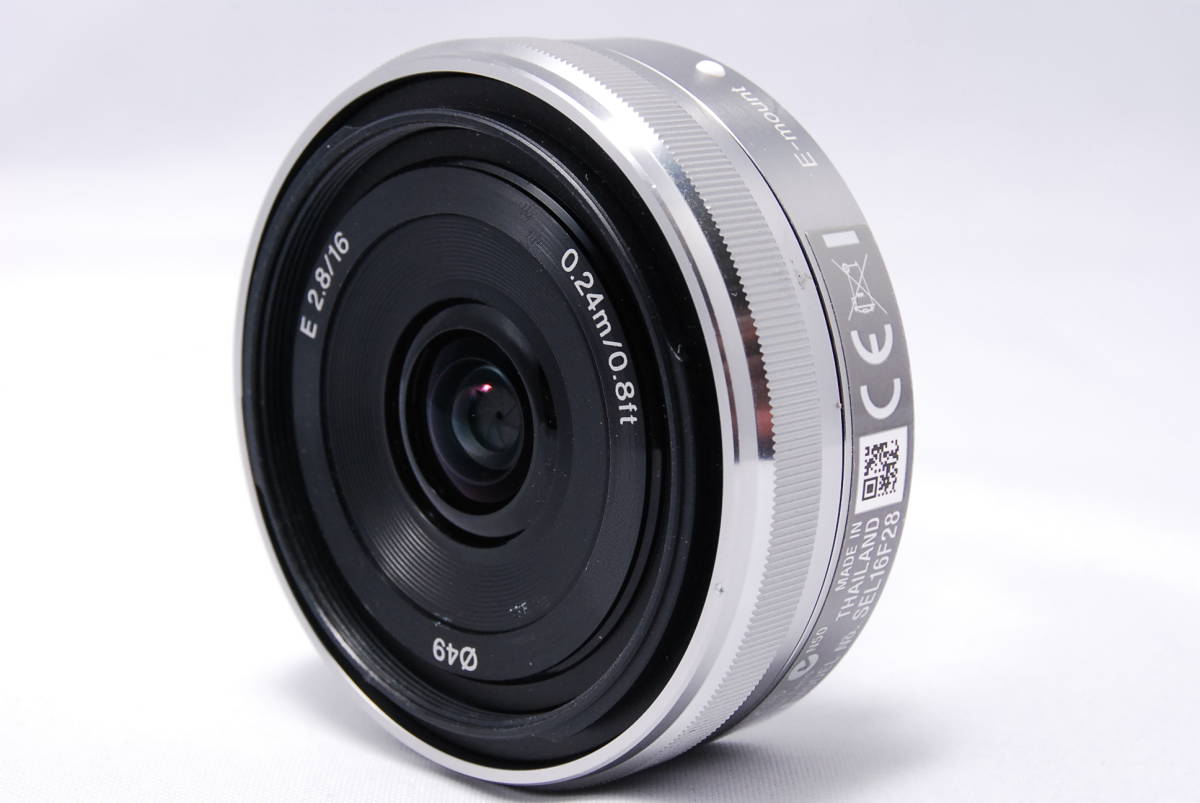 16mm F2.8 E SONY SEL16F28 ソニー 単焦点レンズ ソニー「E E16mm f2.8 