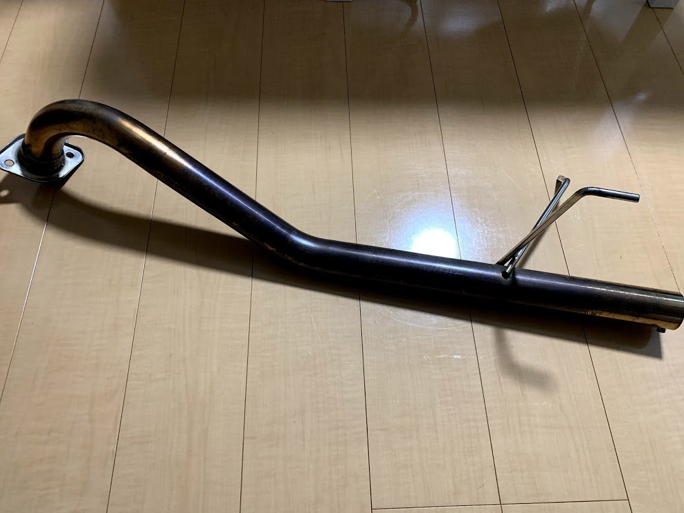 希少 百式自動車 GK5 ストレートマフラー 百式自動車 フルストレートマフラー 3点セット FIT GK5 百式自動車