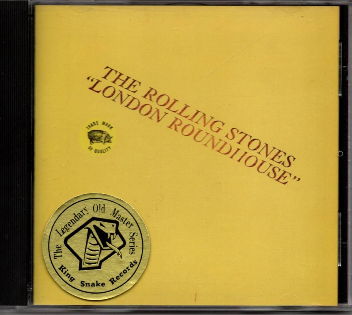 The Rolling Stones / London Roundhouse / 1プレスCD / King Snake Records
