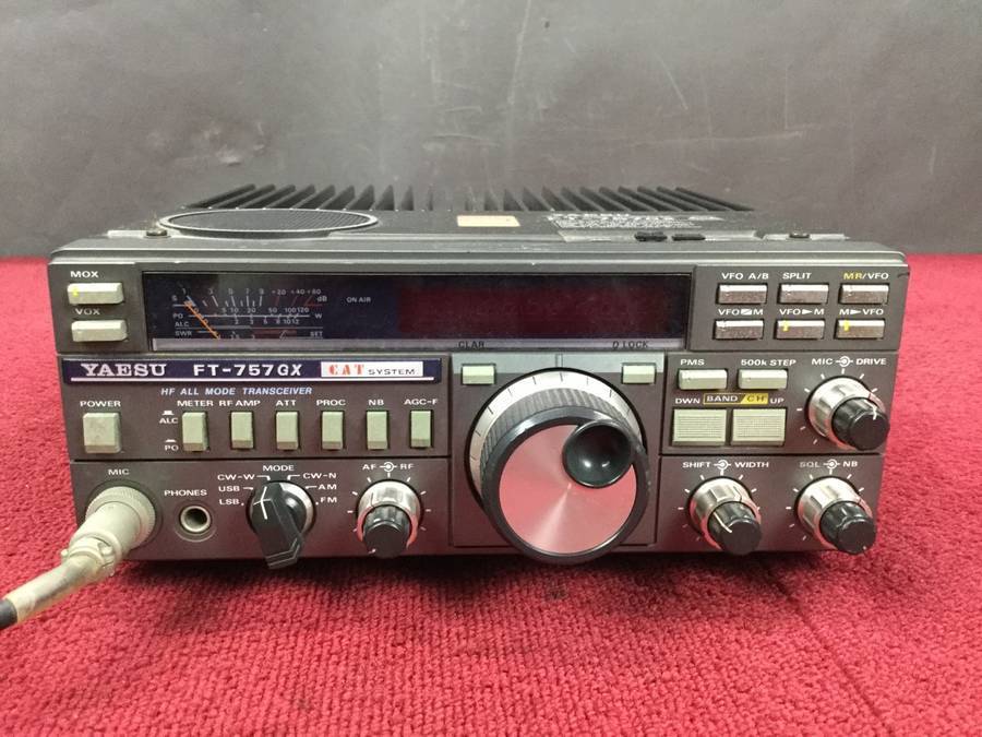 YAESU FT-757GX HF ALL MODE トランシーバー◇ジャンク品