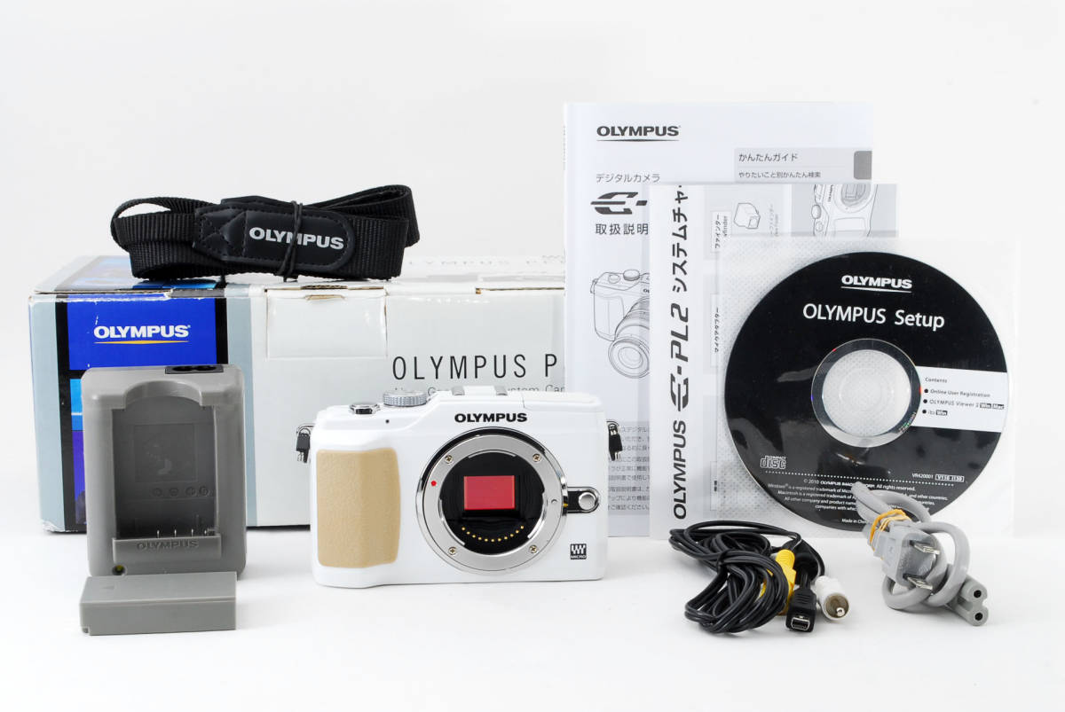 OLYMPUS シャッター回数約6150回以下 A919-2Q1 シルバー ボディ PEN-F 