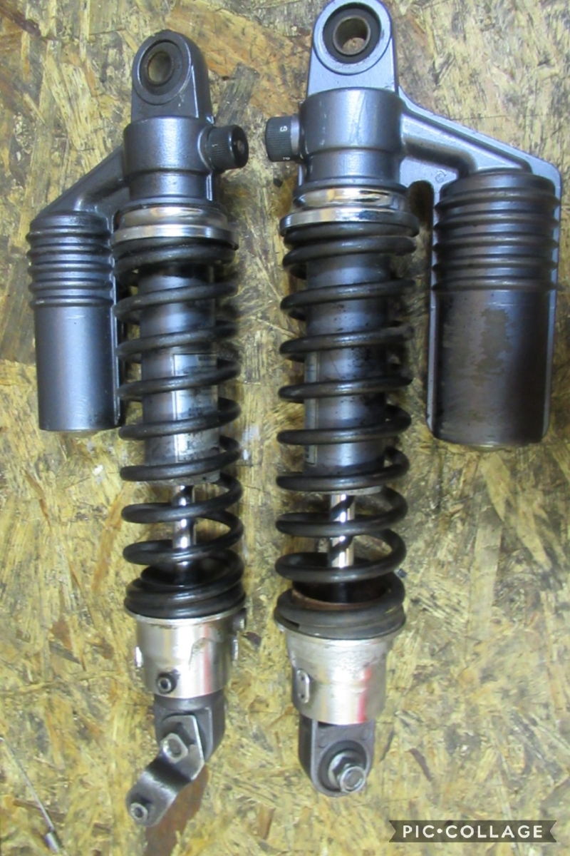 即配可 KAWASAKI ゼファー400 純正リアサスペンション リアショック