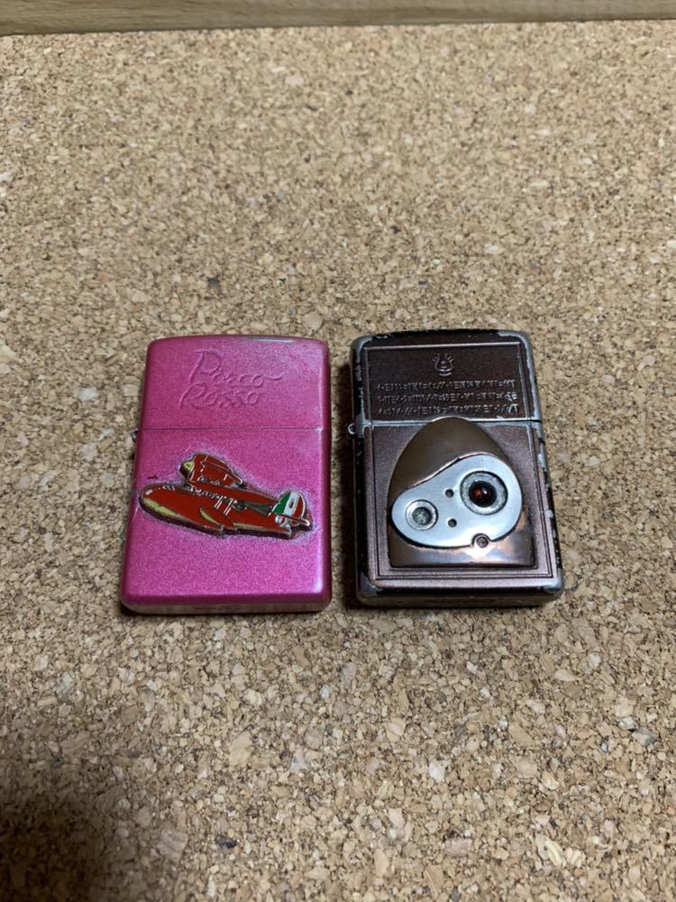 セール，定番人気 ジブリ ZIPPO 紅の豚/天空の城ラピュタ/セット/スタジオジブリ/ジャンク品(アニメーション、ヒーロー)｜売買されたオークション情報、yahooの商品情報をアーカイブ公開 - オークファン Zippo