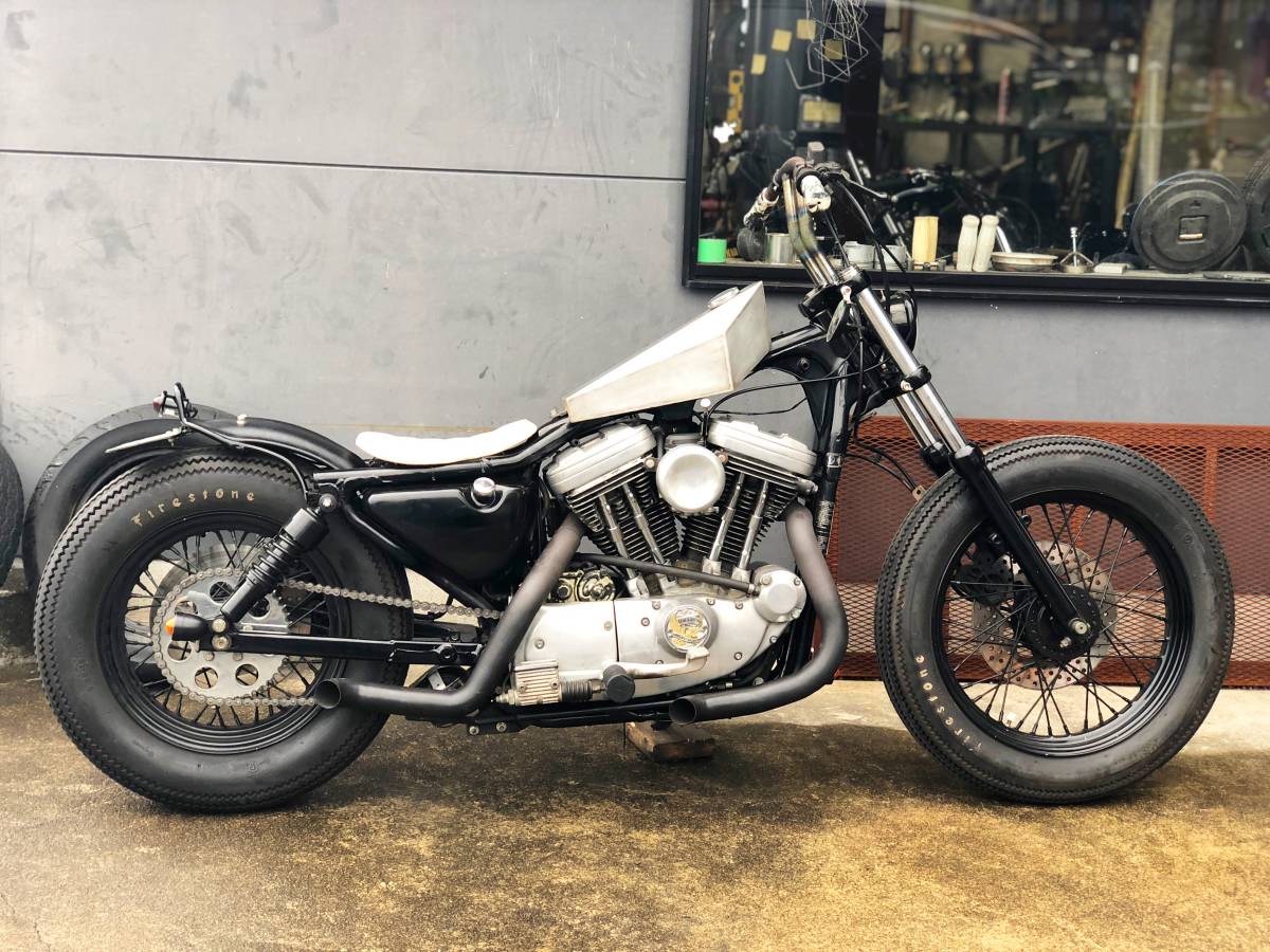 コフィンタンク スポーツスター 汎用 中古SR400!!ボルトオンワンオフ 