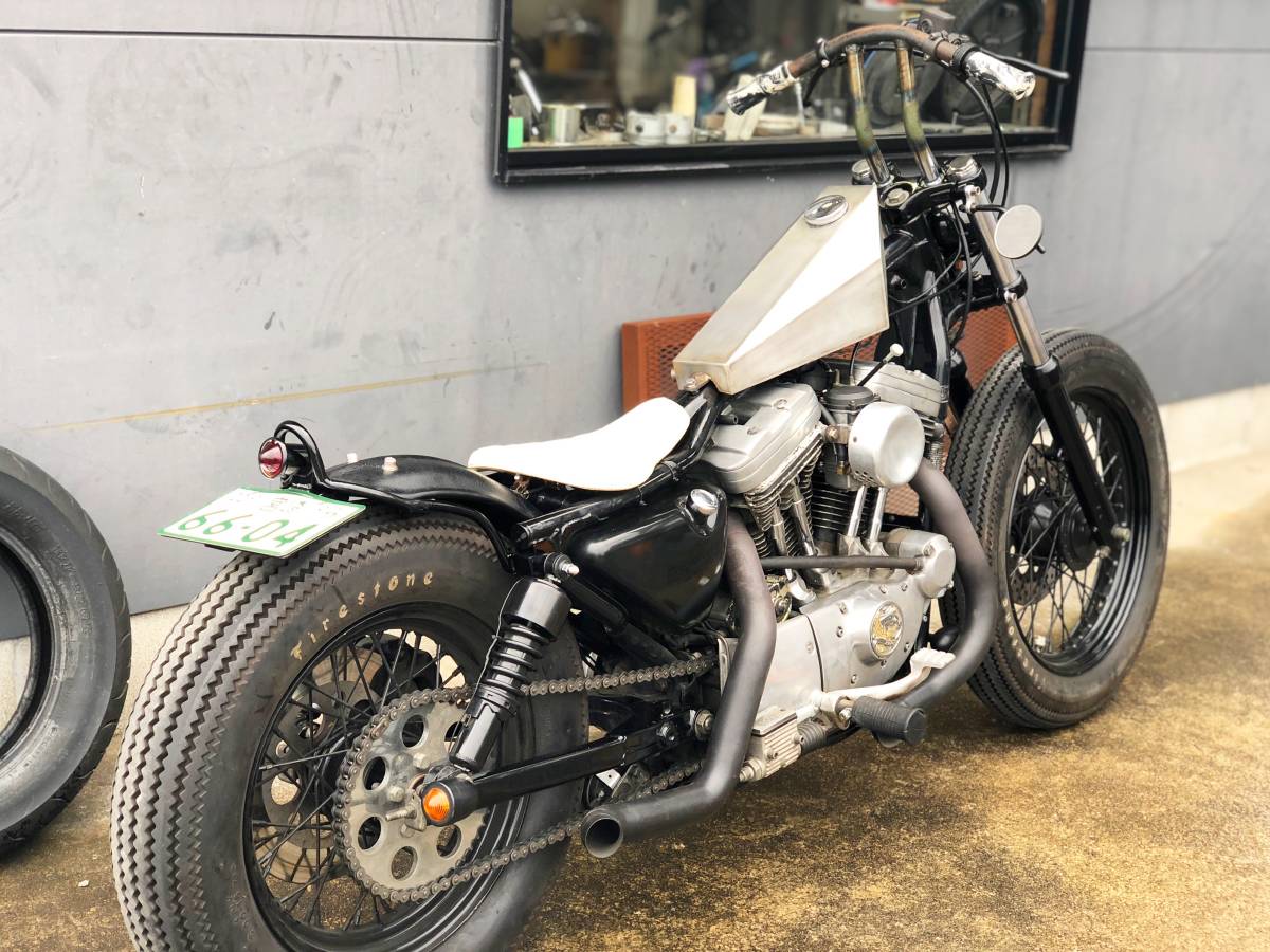 コフィンタンク スポーツスター 汎用 中古SR400!!ボルトオンワンオフ 