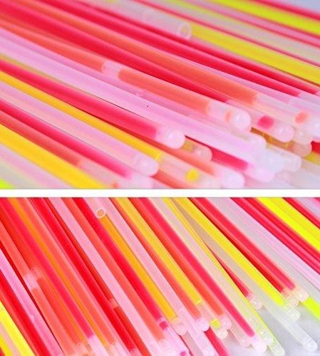 ★人気★(iSmile) 光る ブレスレット 蛍光 ケミカルライト ペンライト 10色 50本セット 縁日 景品 イベン_5