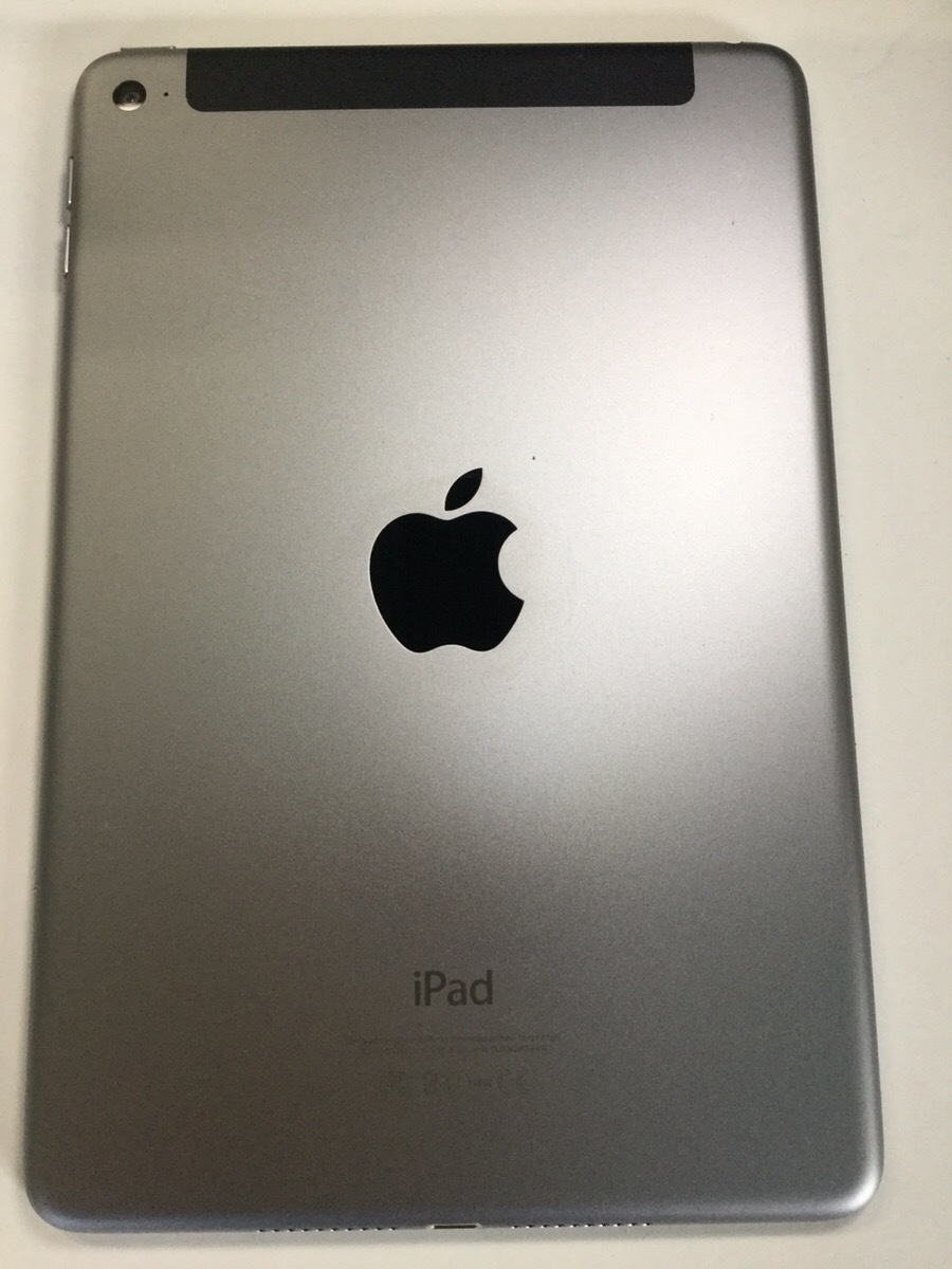 【美品】Apple iPad mini 4 16GB 箱付き スペースグレー APPLE 〔中古〕iPad mini4 Wi-Fi+Cellular 128GB スペースグレイ