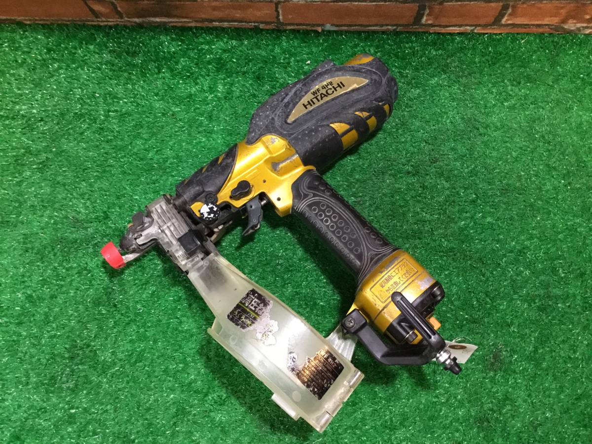 ★T1★【動作確認済み!!】★1000円スタート!! 最落無◆動作確認〇◆日立 HITACH◆WF4H2◆高圧 ねじ打機◆WF 4H2◆お買い得品!!!【迅速発送