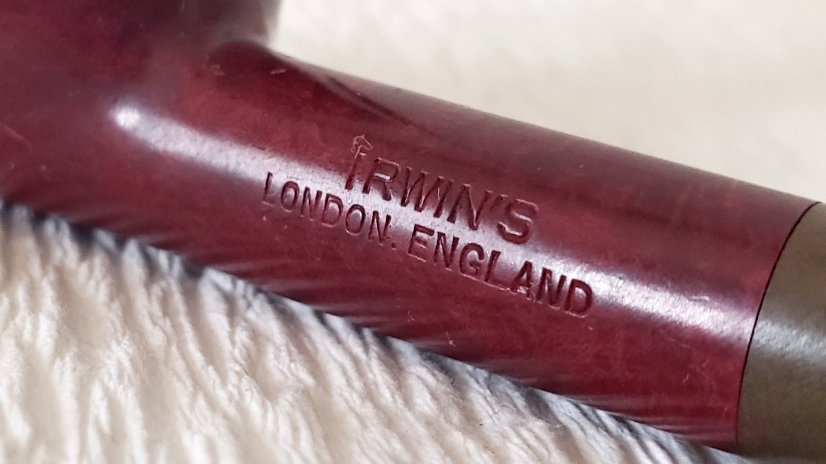IRWINS ( GBD ) LONDON ENGRND 4541 I.R ヴィンテージパイプ 喫煙具 