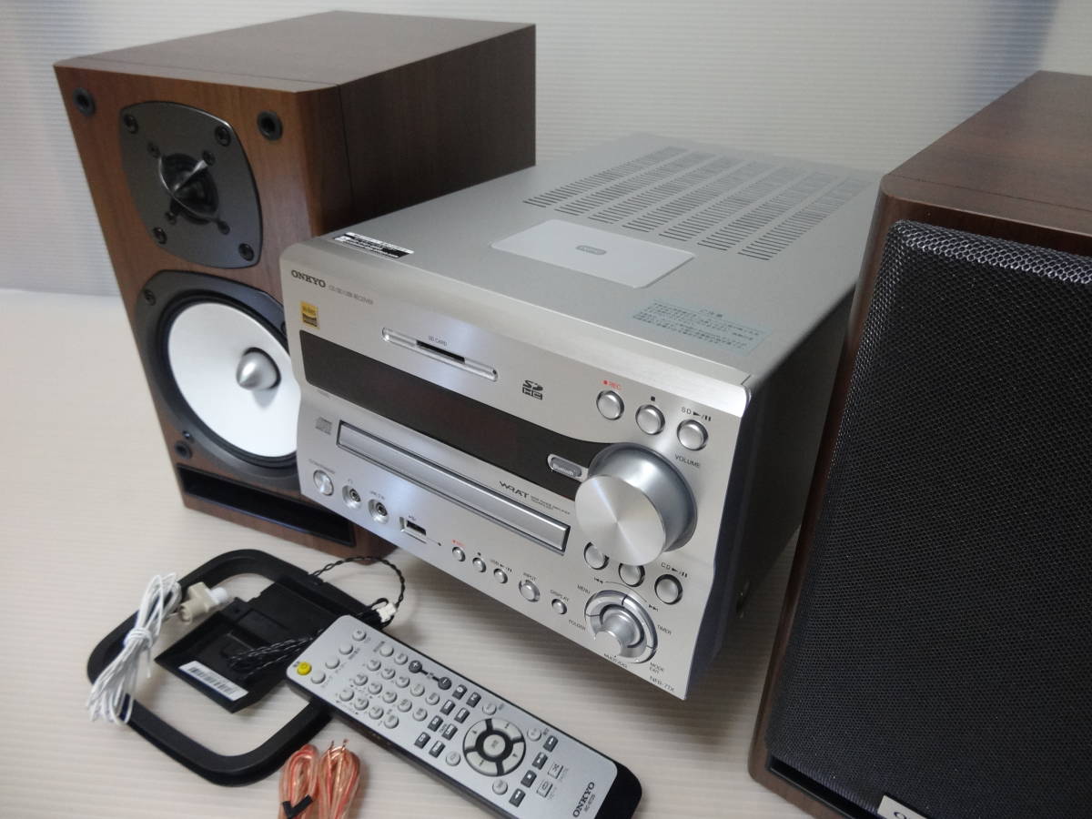 ONKYO オンキョー NFR-7 CD⁄SD⁄USB RECEIVER オンキヨー、ハイレゾ再生 