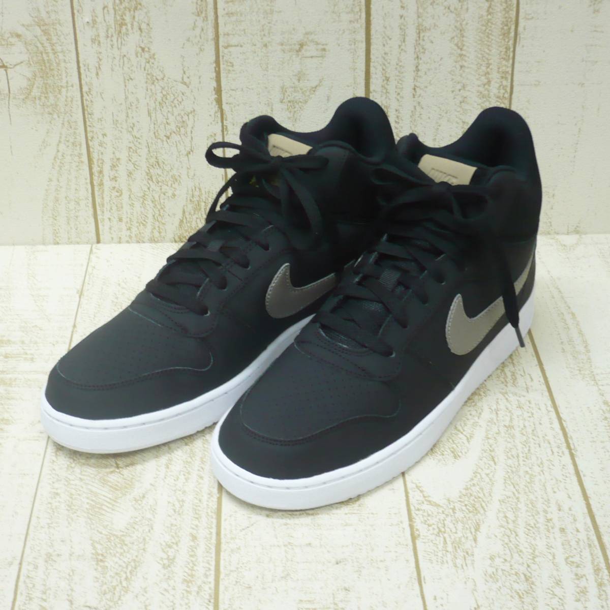 即決☆ナイキ 特価 コートバーロウ MID BMC/26.5cm スニーカー 送料500円 普段履き ブラック 黒 メタリック