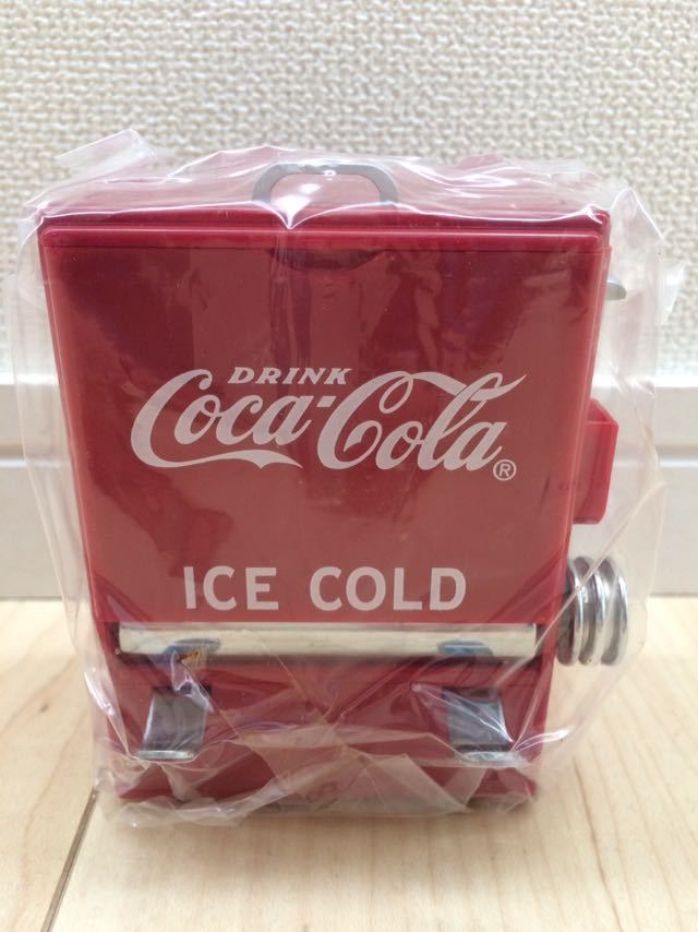 Coca-Cola ミニ冷蔵庫型爪楊枝ディスペンサー コカ・コーラ 爪楊枝入れ ☆ビンテージ☆Coca Cola ディスペンサー