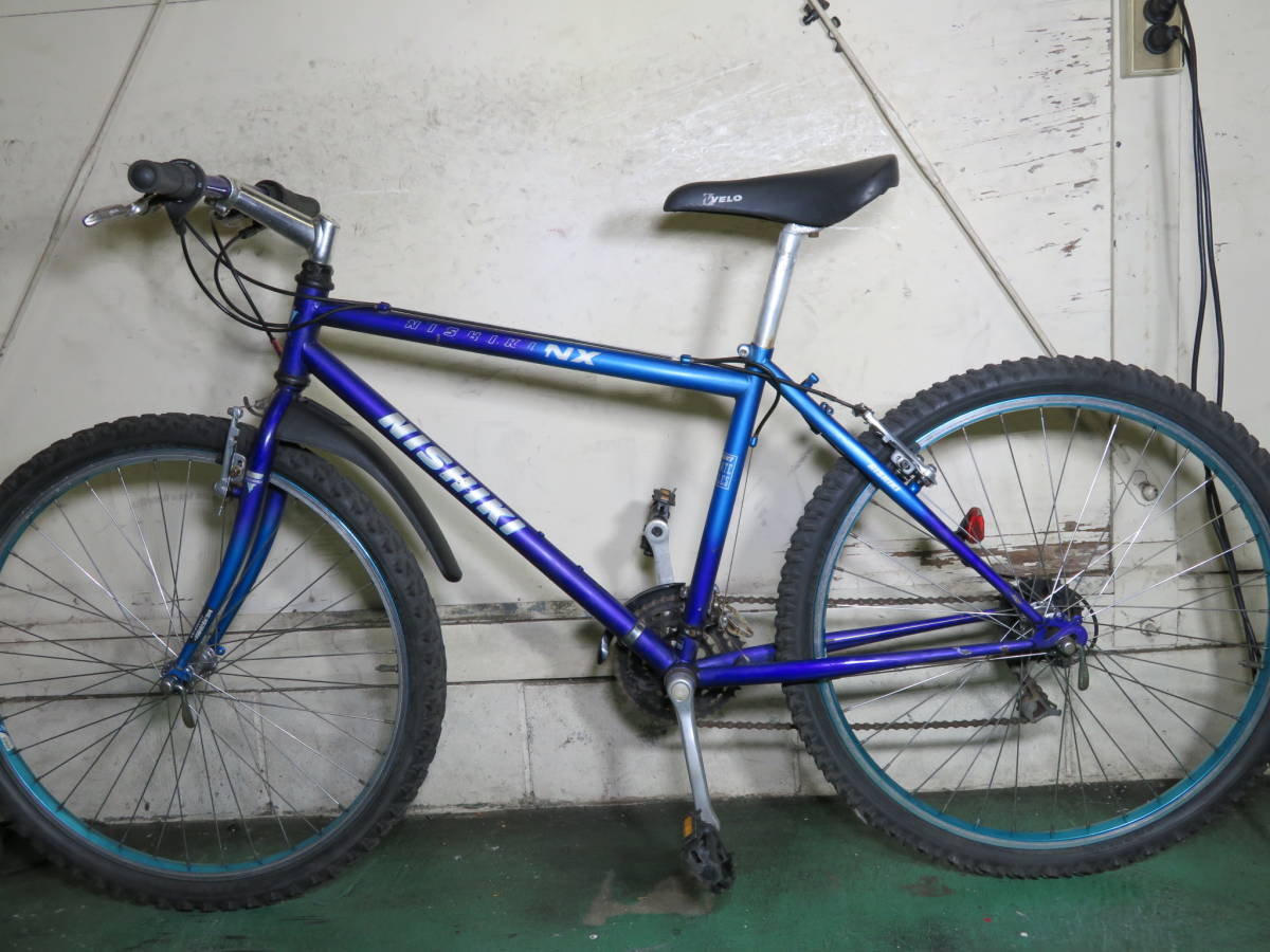 NIISHIKI NXマウンテンバイク 稀少！NISHIKI NX OLD クロモリ 425mm 21