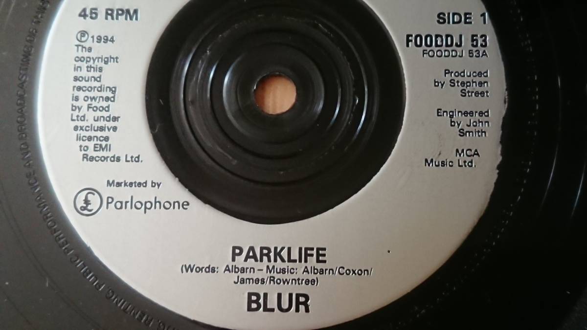 ブラー PARKLIFE Parklife BLUR Blur パークライフ – : = ミュージック 