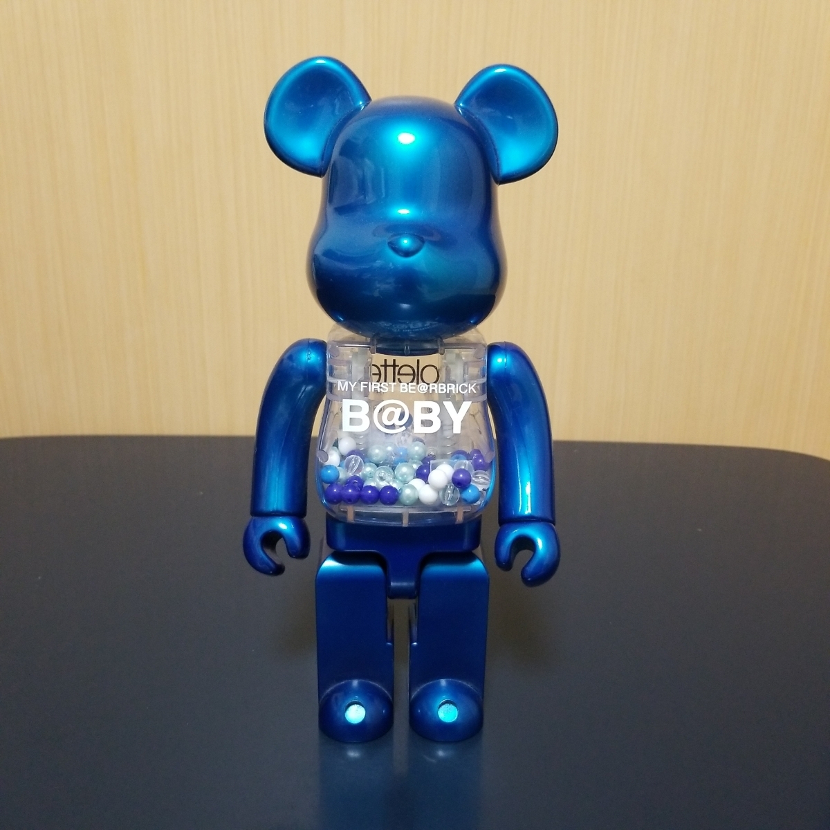 難あり メディコムトイ ベアブリック 400% MY FIRST BE@RBRICK B@BY 