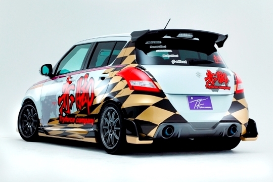 トライフォース/Tryforce」スイフトスポーツ(ZC32S)用リアウイング