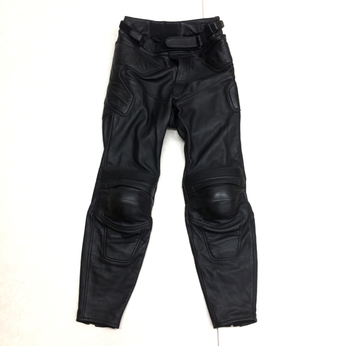 ◇NANKAI 南海部品 牛革 レザーパンツ XL 黒 ブラック メンズ バイク