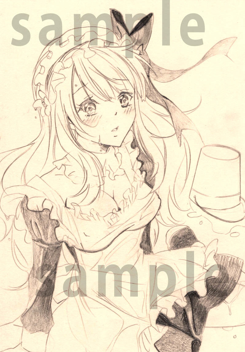 同人手描きイラスト33 はがきサイズ限定＊☆簡易リクエスト☆ 簡易