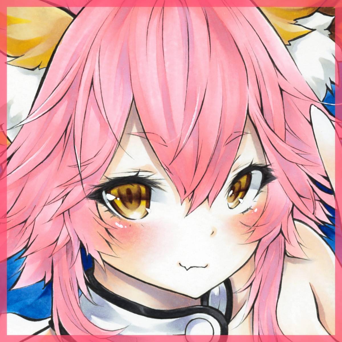 同人手描きイラスト Fgo Fate Grand Order 玉藻の前 手描きイラスト 売買されたオークション情報 Yahooの商品情報をアーカイブ公開 オークファン Aucfan Com