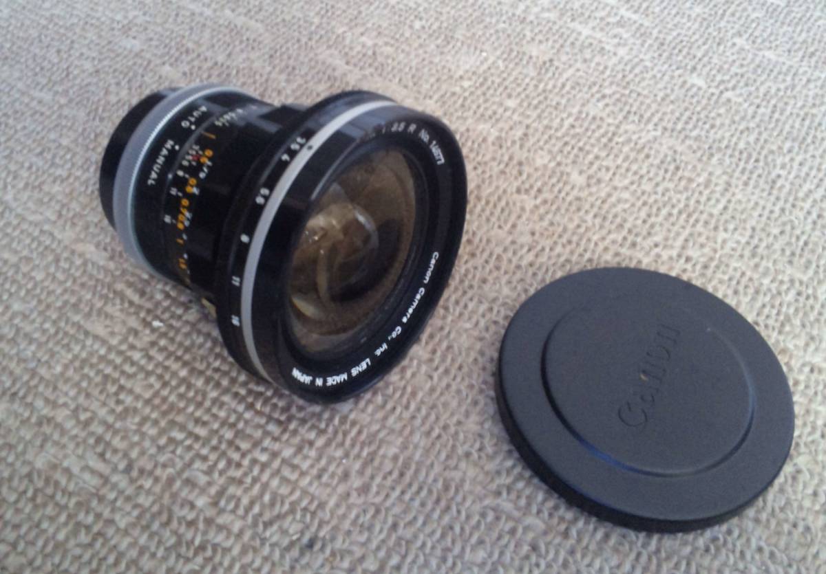 Canon キヤノン LENS FL 19mm 1:3.5R 一眼レフ用レンズ 現状渡し
