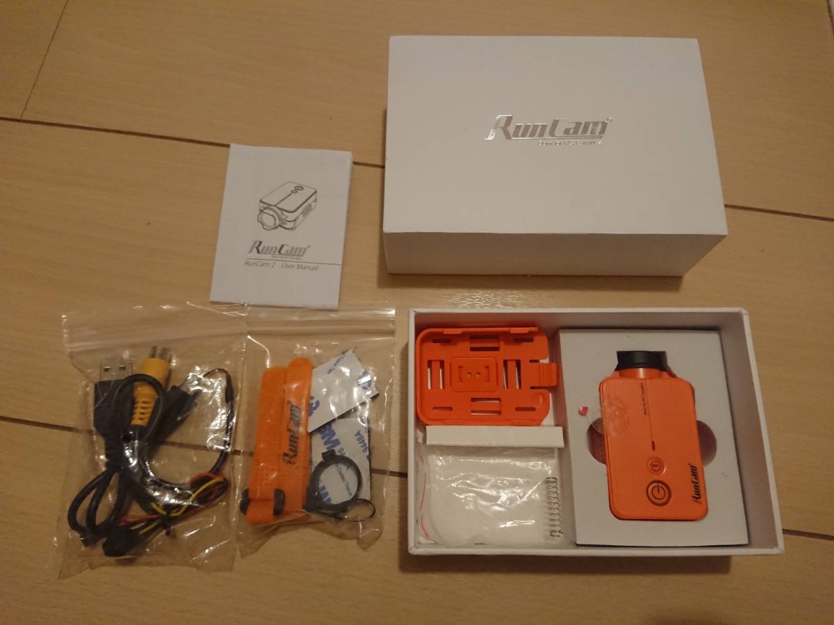 RunCam2 オレンジ 動画撮影カメラ 1080p 新古品