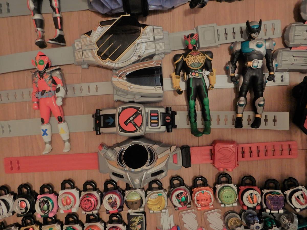 仮面ライダーDX変身ベルト\u0026武器など ジャンク大量(仮面ライダー 