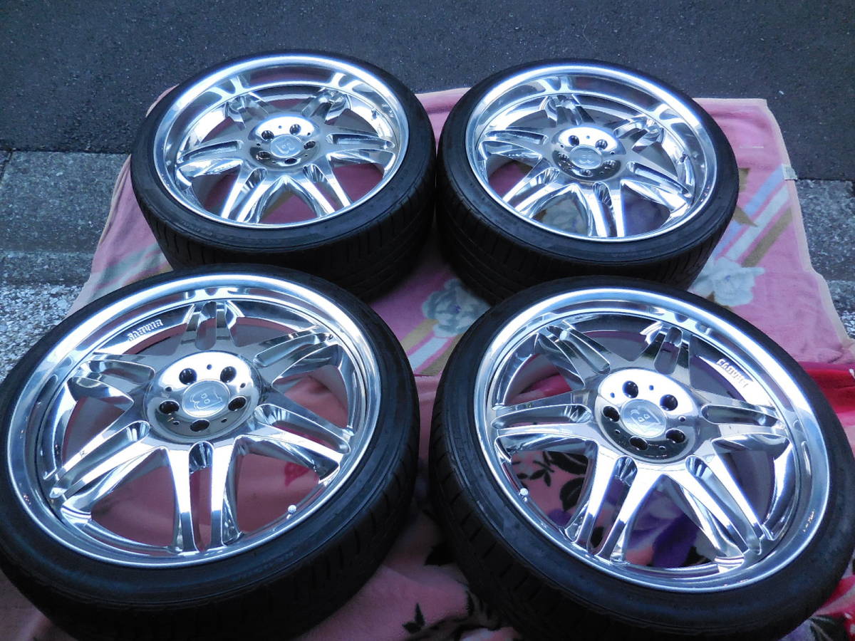 AMG W463 Gクラス G55 純正 19in 9.5J +50 PCD130 ダンロップ グラン