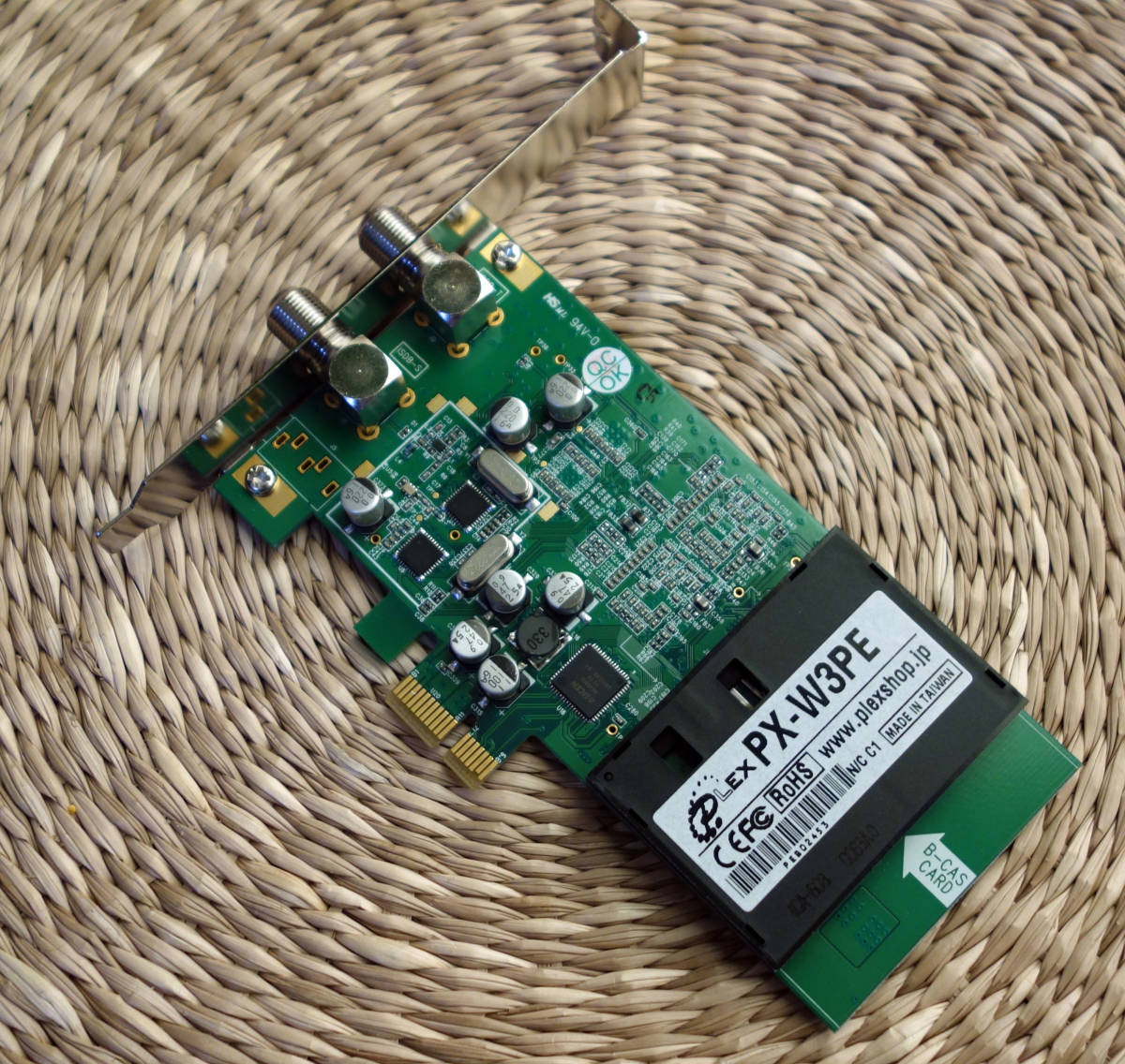 PX-W3PE PLEX V1.3 PCI TVチューナーカード TVチューナー Rev.1.3