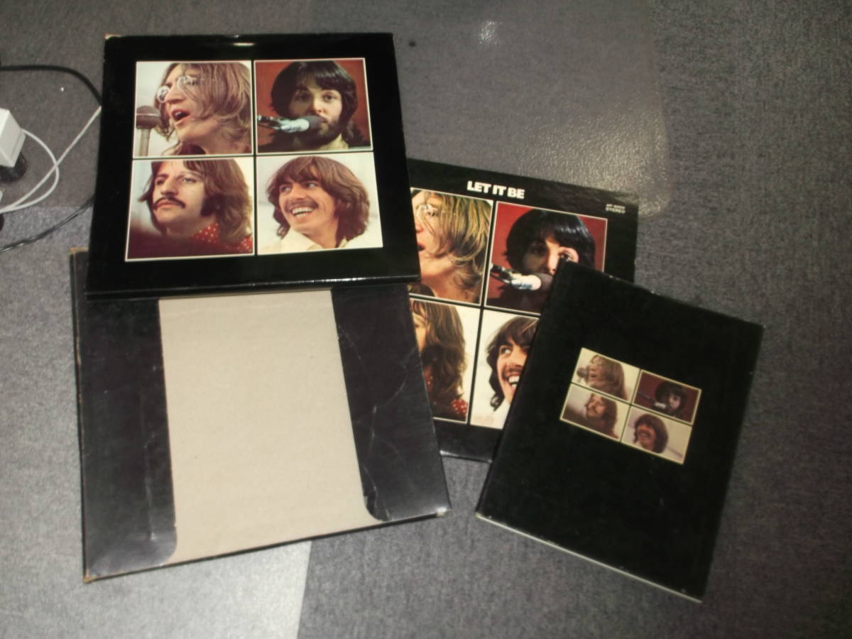 ビートルズ☆レット イット ビー 写真集初回ボックス盤☆AP-9009☆Stereo☆