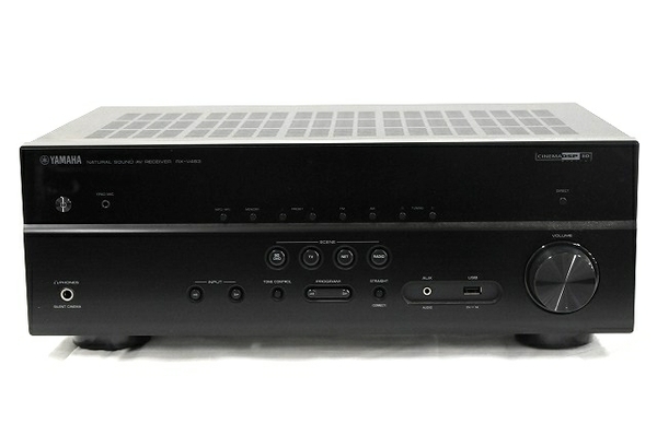 ヤマハ YAMAHA ナチュラルサウンドAVアンプ DSP-AX450 リモコン・取扱