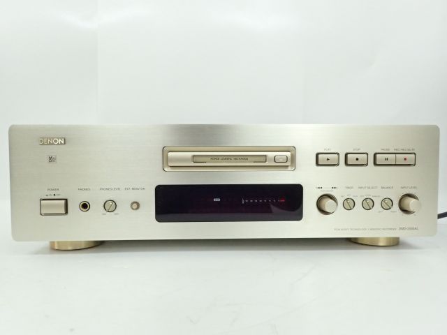 DENON デノン MDデッキ DMD-2000AL 説明書/リモコン付き ∈ 55277-2 MD