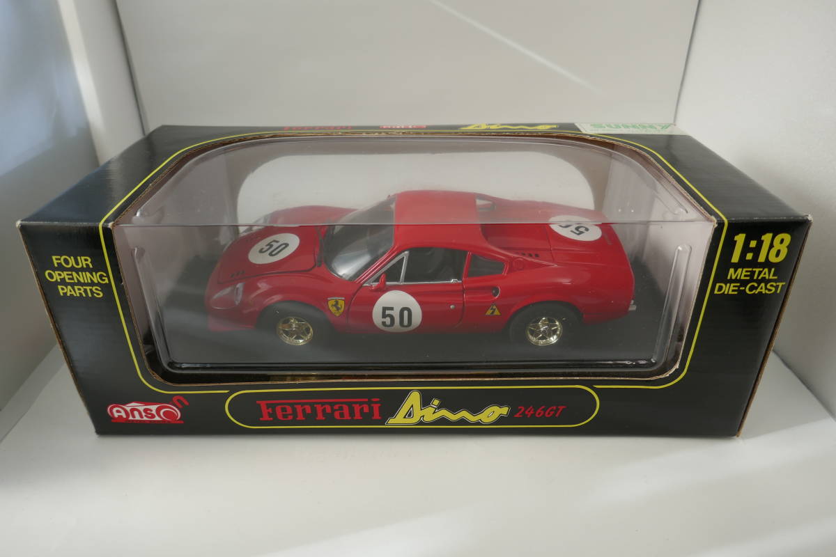 アンソン Anson フェラーリ ディーノ 246GT ferrari Dino 246GT 1/18