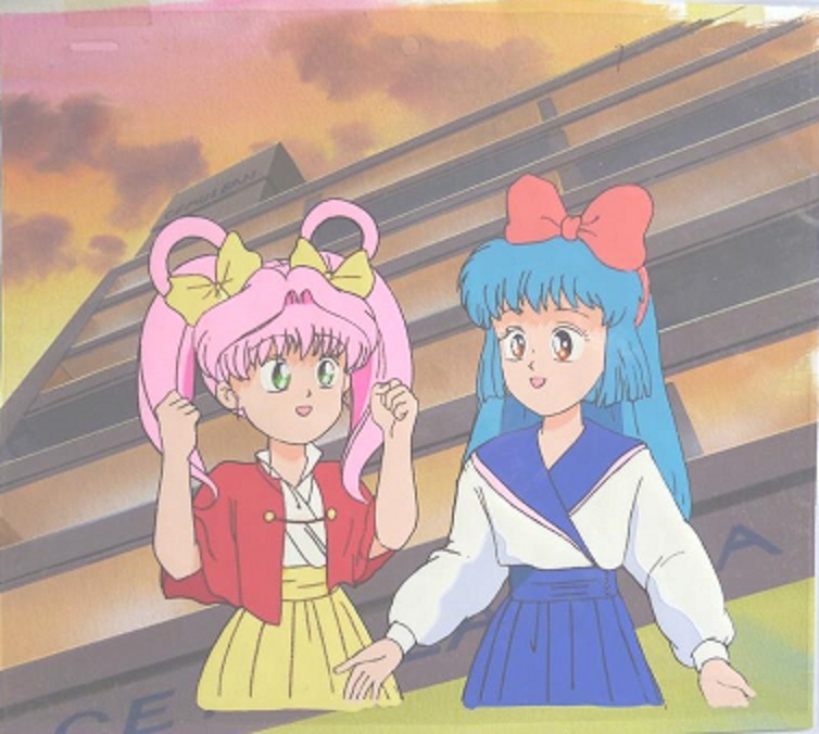 Idol セル画 アイドル天使ようこそようこ 7枚セット Densetsu Eriko