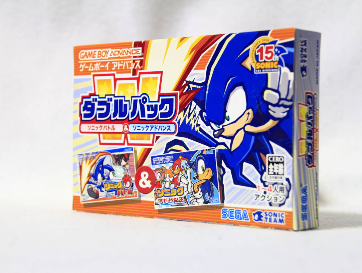 GBA ソニック バトル&ソニック アドバンス ダブルパック ダブルパック 