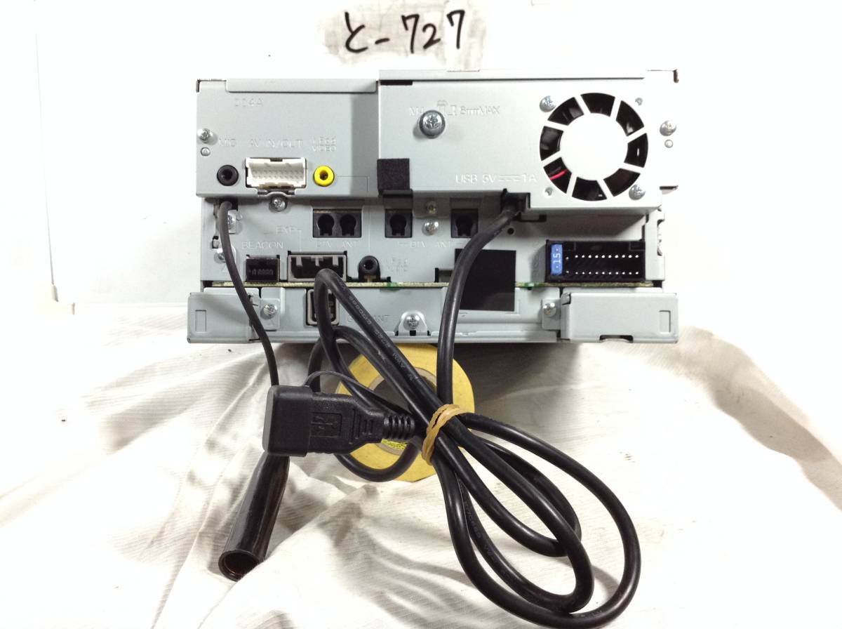 ケンウッド MDV-727DT DVDビデオ再生対応 2010年 売り切り 現状渡し