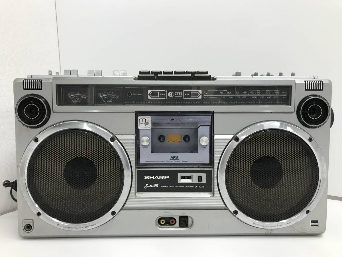 SHARP シャープ ラジカセ - (カセットデッキ) の落札相場 昭和レトロ