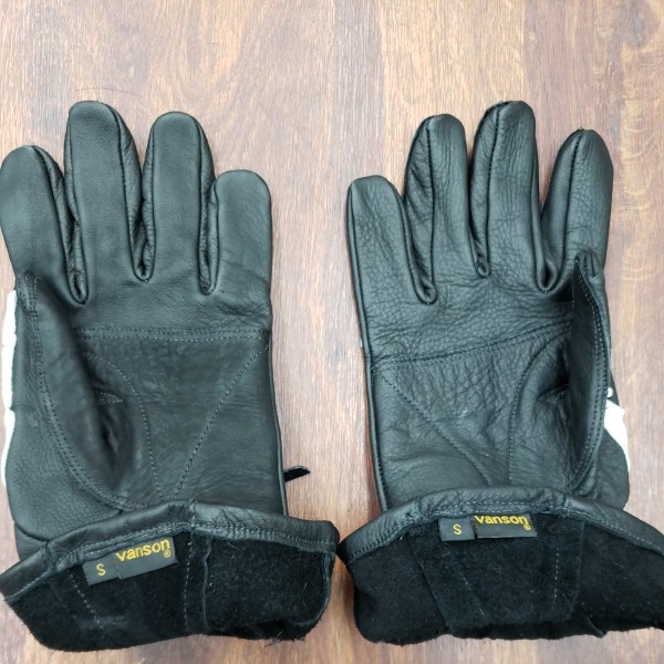 VANSON バンソン ボーン グローブ Sサイズ バイク