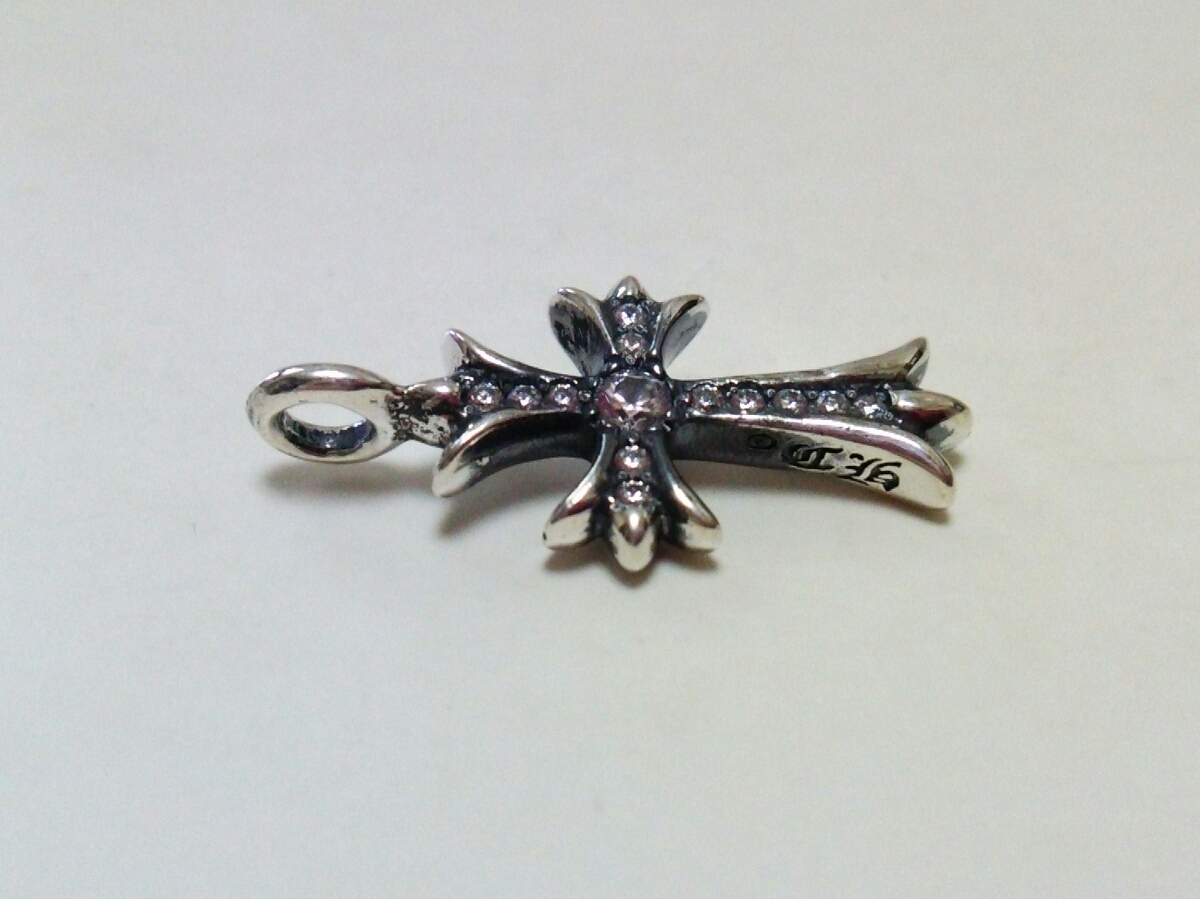 □クロムハーツ□タイニーファットクロスチャーム CHROME HEARTS