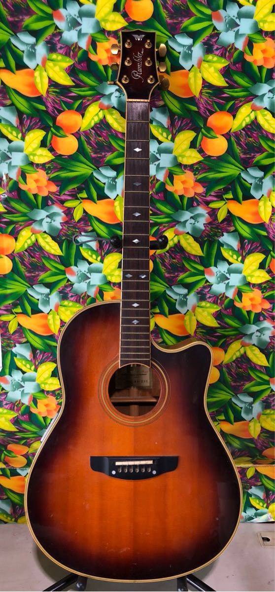 CRumbler by Morris MR-2DX エレアコギター #19930004 ランブラー